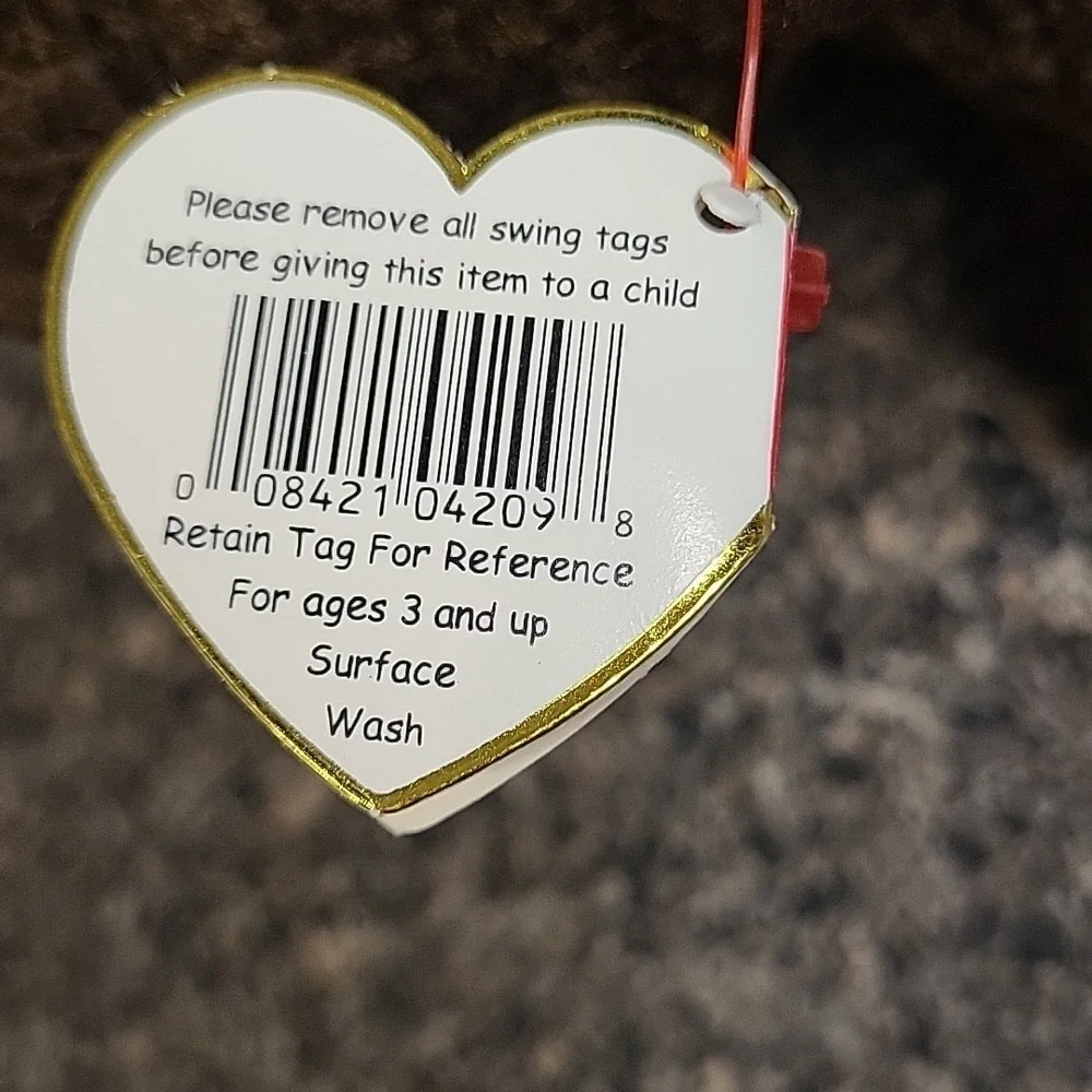 Ty Beanie Baby ROAM 1998 Retired No Tag‎ Errors
